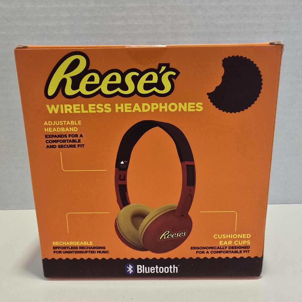 Wireless Headphones Reese's Edition, Bluetooth New, Limited Edition Orbit - Picture 2 of 2
